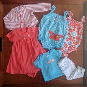 Baby girl clothing lot summer